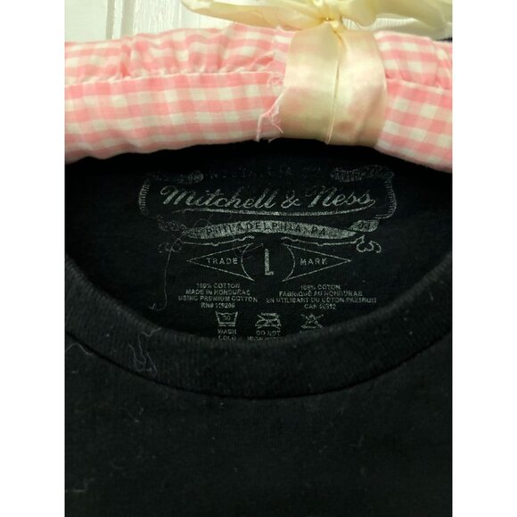 Tracy Mcgrady Mitchell & Ness Draft Raptors  T shirt NBA Mens Large Black - Picture 4 of 10